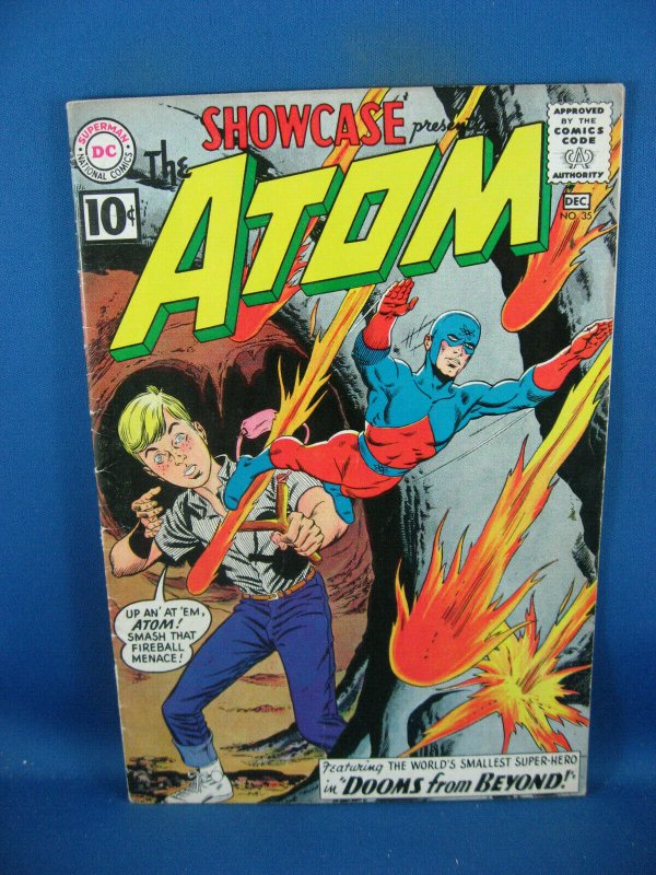 Showcase #35 (DC Comics, 1961), raw comic book in VG condition — front cover