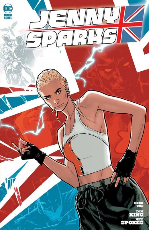Jenny Sparks #1 (2024), raw comic book in NM condition — front cover