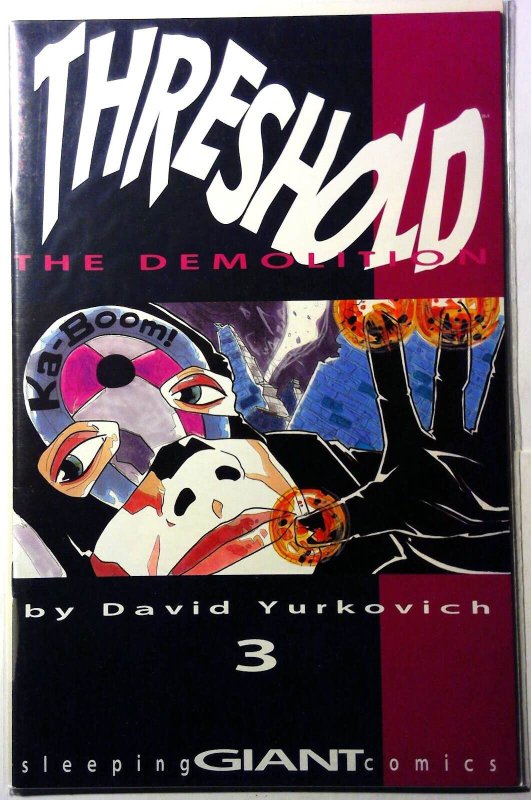 Threshold 2nd Series #3 (1998), raw, ungraded comic book — front cover