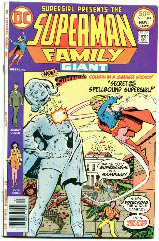 Superman Family #180 (DC Comics), raw comic book in FN/VF condition — front cover