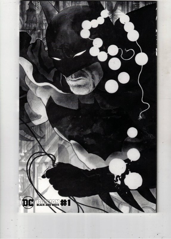 Batman Black & White #1 (2021), raw comic book in NM condition — front cover