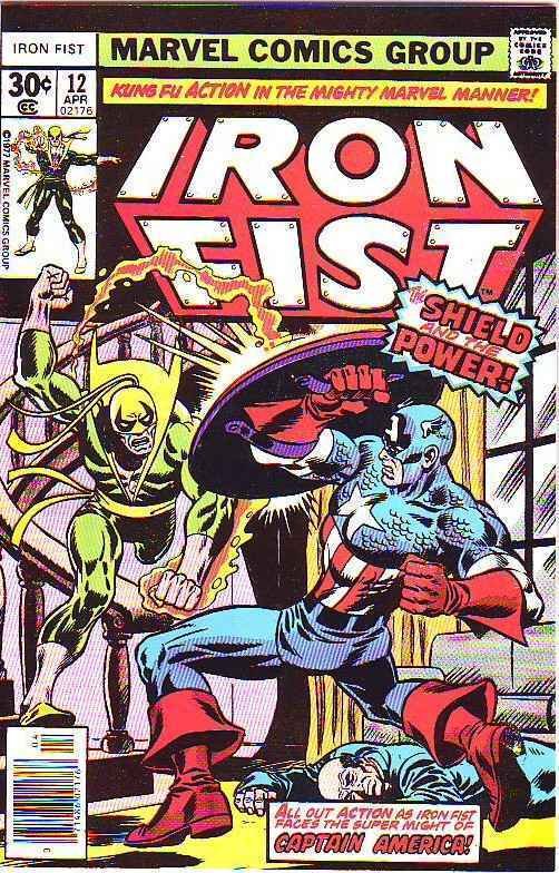 Iron Fist #12 (Marvel Comics, 1977), comic book — front cover in its holder