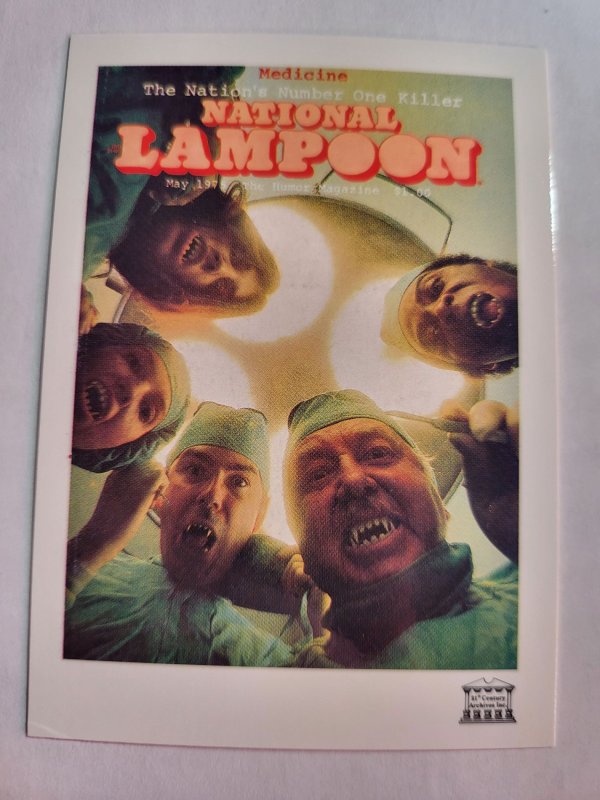 1993 National Lampoon Trading Card #44 (1993), raw, ungraded comic book — front cover