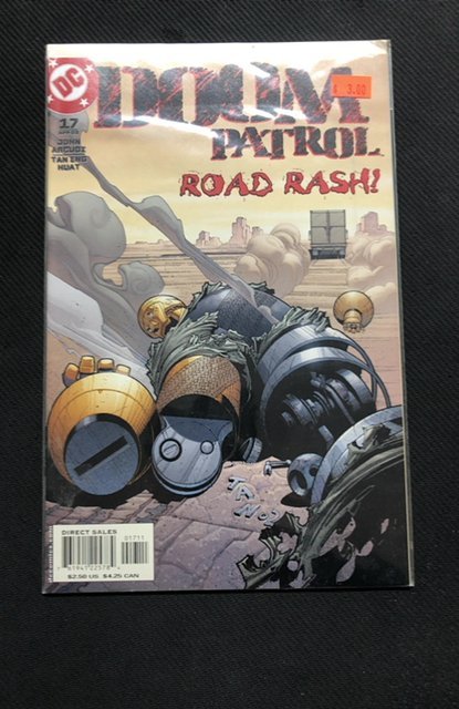 Doom Patrol #17 (DC Comics, 2003), raw, ungraded comic book — front cover