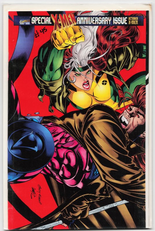 X-Men #45 (Marvel Comics, 1995), raw, ungraded comic book — front cover