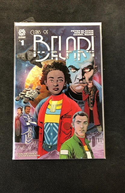 Clans of Belari #1 (2021), raw, ungraded comic book — front cover