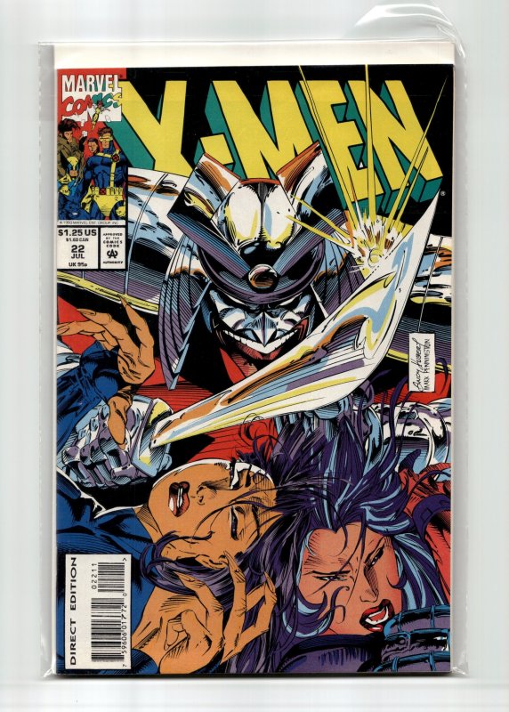 X-Men #22 (Marvel Comics, 1993), raw, ungraded comic book — front cover