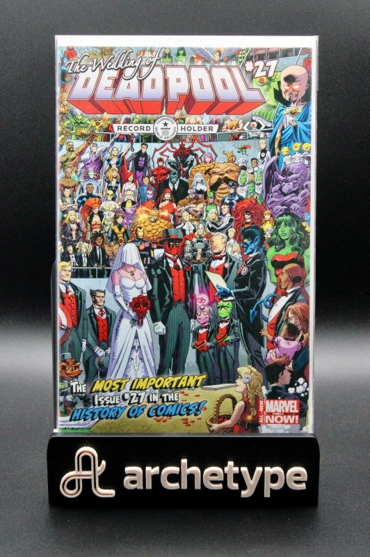 Deadpool #27 (Marvel Comics, 2014), raw, ungraded comic book — front cover