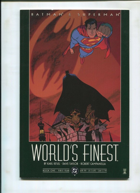 Batman & Superman: World's Finest #1-10 (8.5-9.0), raw comic book in 8.5 condition — front cover
