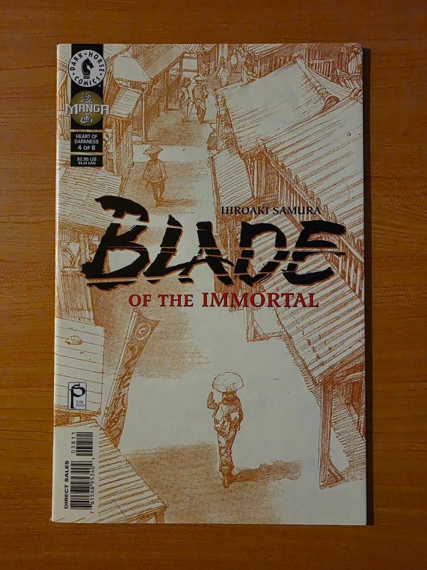 Blade of the Immortal #38 (Dark Horse Comics, 1999), raw comic book in NM condition — front cover