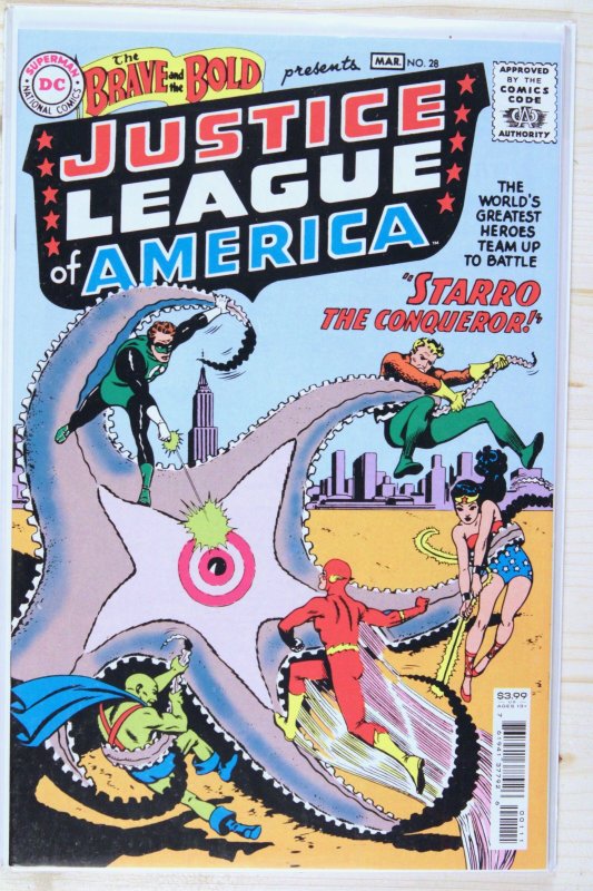The Brave and the Bold #28 (DC Comics, 1960), raw comic book in NM+ 9.6 condition — front cover