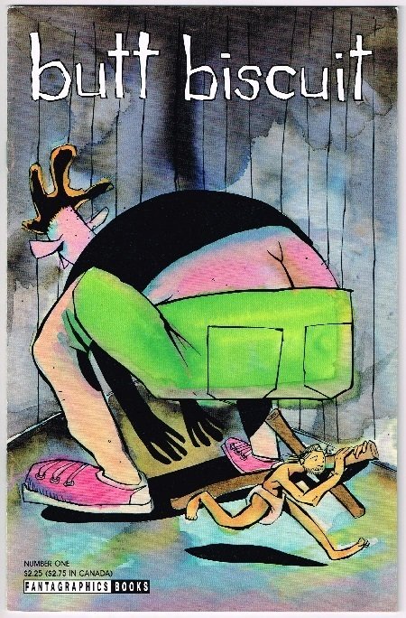 Butt Biscuit #1 (1992), raw, ungraded comic book — front cover