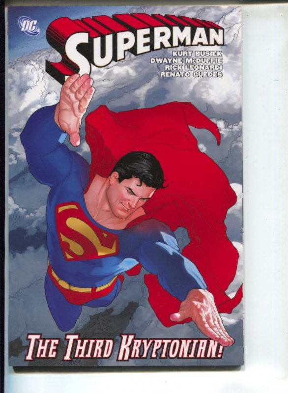 Superman: The Third Kryptonian!-Kurt Busiek-TPB-trade, raw, ungraded comic book — front cover