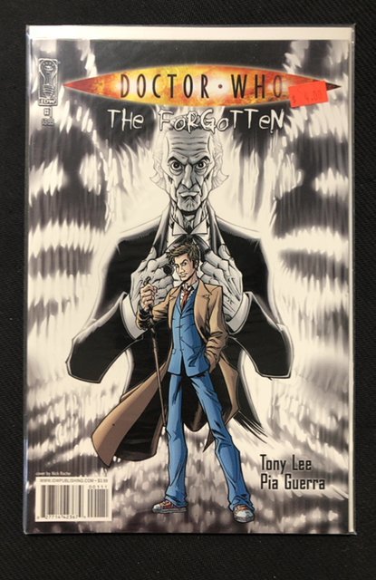 Doctor Who: The Forgotten #1 (2008), raw, ungraded comic book — front cover
