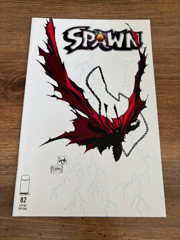 Spawn #82 (Image Comics, 1999), raw comic book in NM condition — front cover