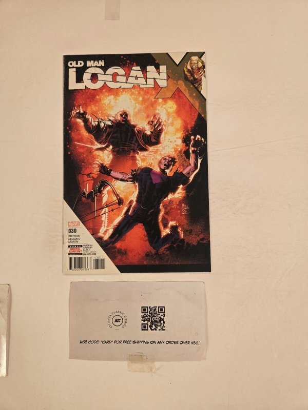 Old Man Logan #30 (Marvel Comics), raw comic book in NM condition — front cover