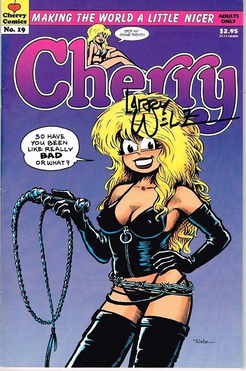 Cherry Poptart #19 (1998), raw, ungraded comic book — front cover