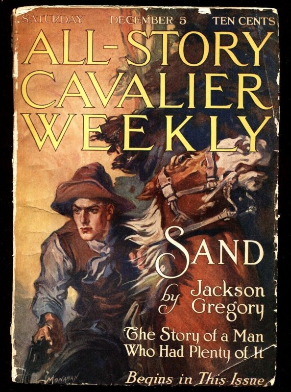 All-Story Cavalier Weekly--Dec #5, raw, ungraded comic book — front cover