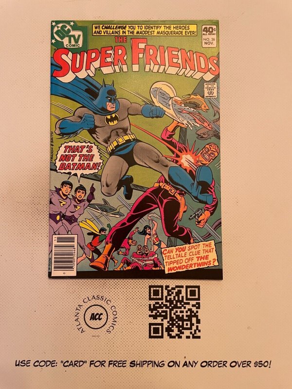 The Super Friends #26 (DC Comics), raw comic book in NM condition — front cover