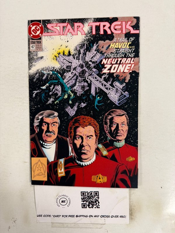 Star Trek #47 (DC Comics, 1993), raw comic book in NM condition — front cover
