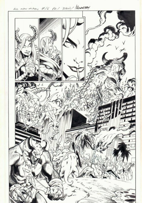 All-New X-Men #16 (Marvel Comics), raw, ungraded comic book — front cover