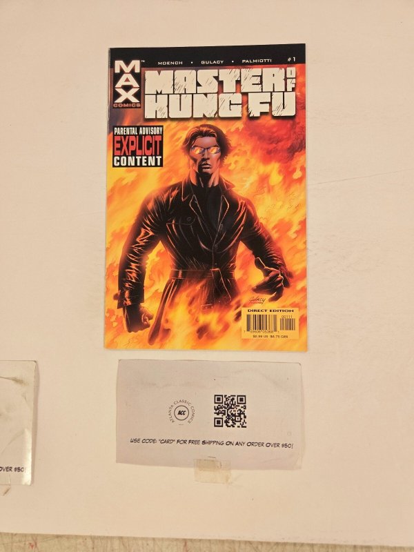Master of Kung Fu #1 (Marvel Comics), raw comic book in NM condition — front cover