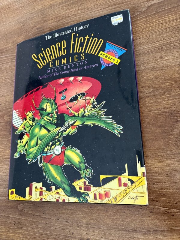 The Illustrated History Science Fiction Comics #3, raw, ungraded comic book — front cover