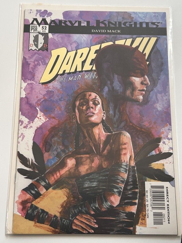 Daredevil #52 (Marvel Comics, 2003), raw comic book in VF/NM 9.0 condition — front cover