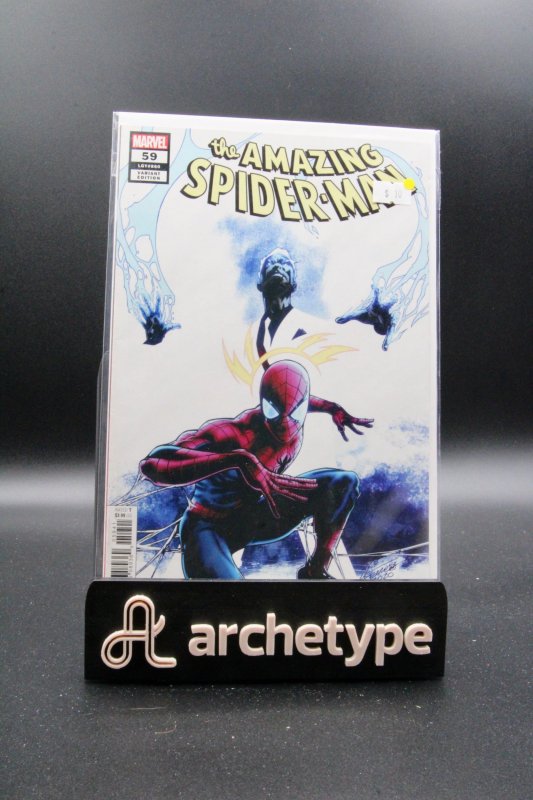 The Amazing Spider-Man #59 (Marvel Comics, 2024), raw comic book in NM+ 9.6 condition — front cover