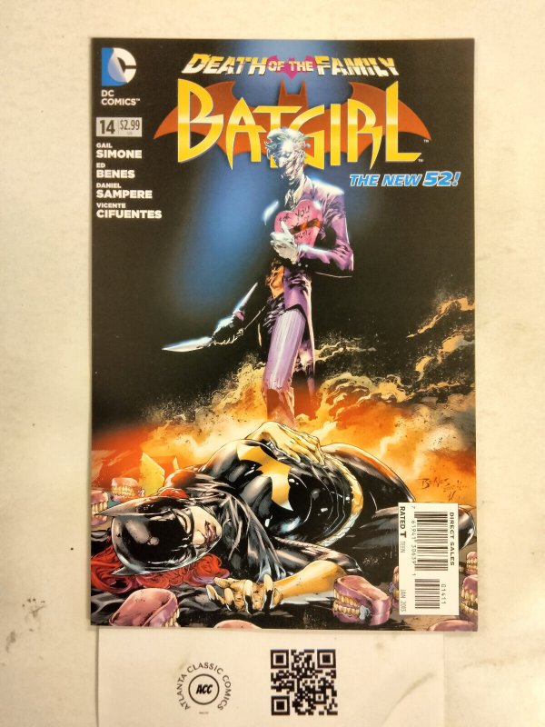 Batgirl #14 (DC Comics, 2010), raw comic book in NM condition — front cover