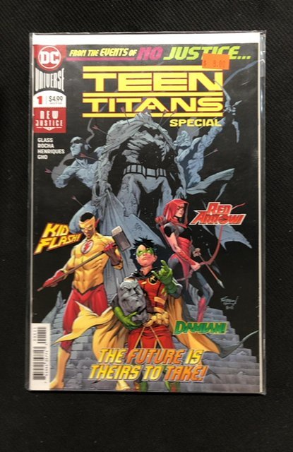 Teen Titans Special (2018) (2018), raw, ungraded comic book — front cover
