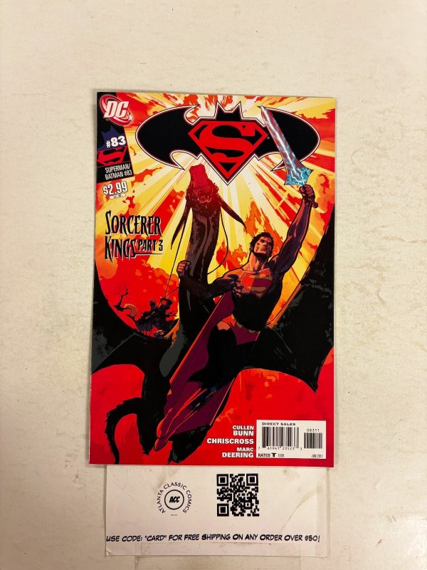 Superman Batman #83 (DC Comics), raw comic book in NM condition — front cover