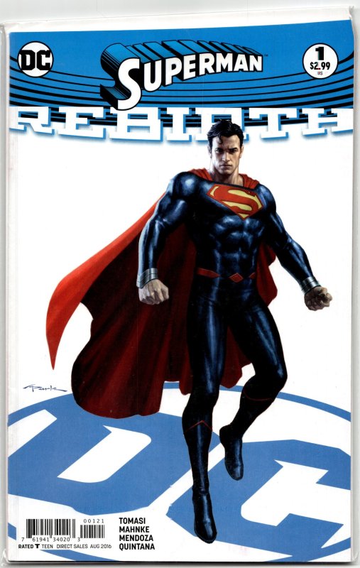 Hal Jordan & the Green Lantern Corps: Rebirth Variant Cover (2016) Green Lant... (DC Comics, 2016), raw, ungraded comic book — front cover