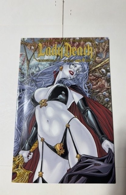 Lady Death #0 (2010), raw comic book in NM condition — front cover