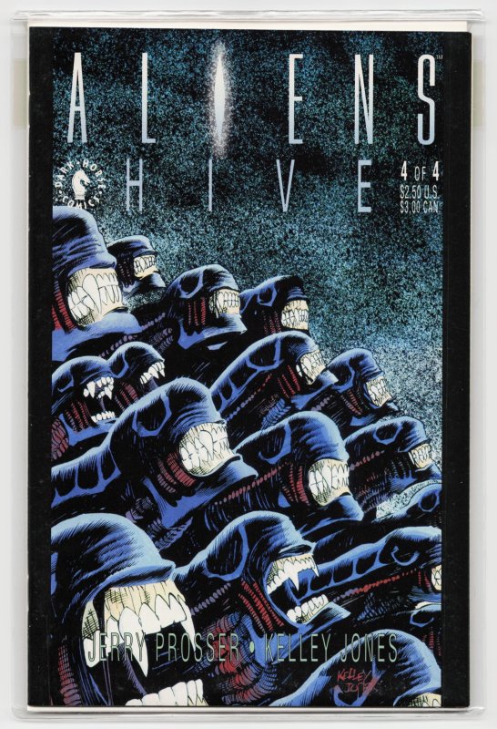 Aliens: Hive #4 (Dark Horse Comics, 1992), raw, ungraded comic book — front cover