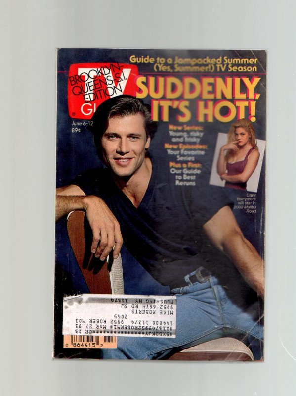 MAG: TV Guide-Grant Show-Manhattan Cable TV-Edition-June 1992-VG (1992), raw comic book in VG condition — front cover