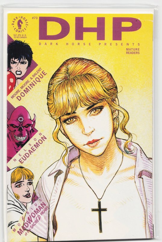 Dark Horse Presents #73 (Dark Horse Comics, 1993), raw, ungraded comic book — front cover
