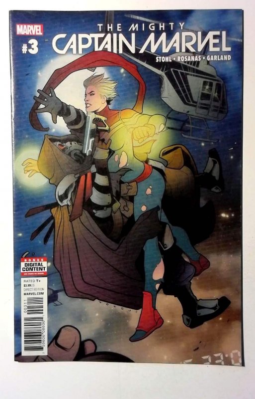 The Mighty Captain Marvel #3 (Marvel Comics, 2017), raw, ungraded comic book — front cover