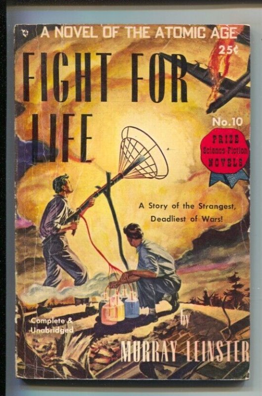 Pulp: Prize Science-Fiction Novels #10 (1947), raw, ungraded comic book — front cover