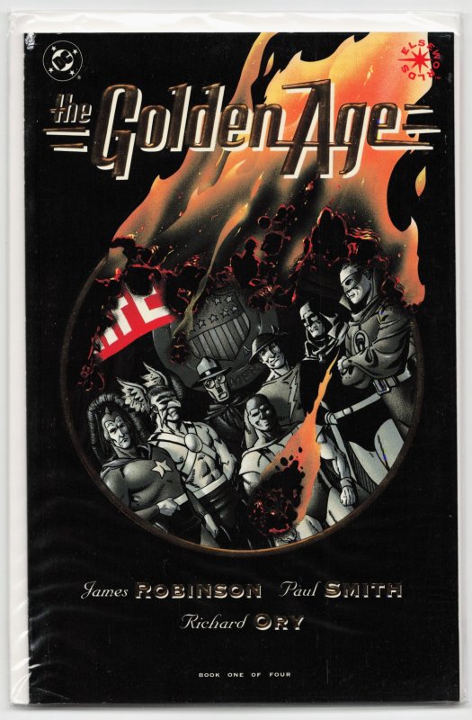 The Golden Age #1 (DC Comics, 1993), raw, ungraded comic book — front cover