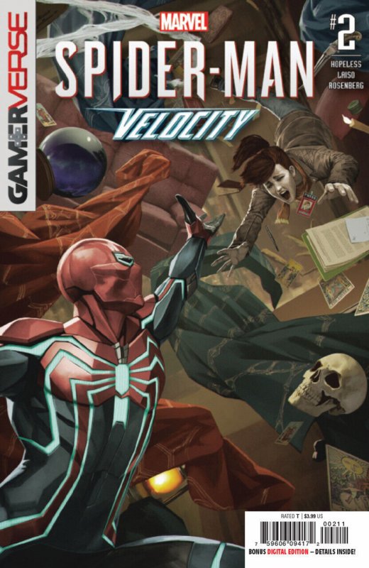 Marvel's Spider-Man: Velocity #2 (Marvel Comics, 2019), raw comic book in VF/NM condition — front cover
