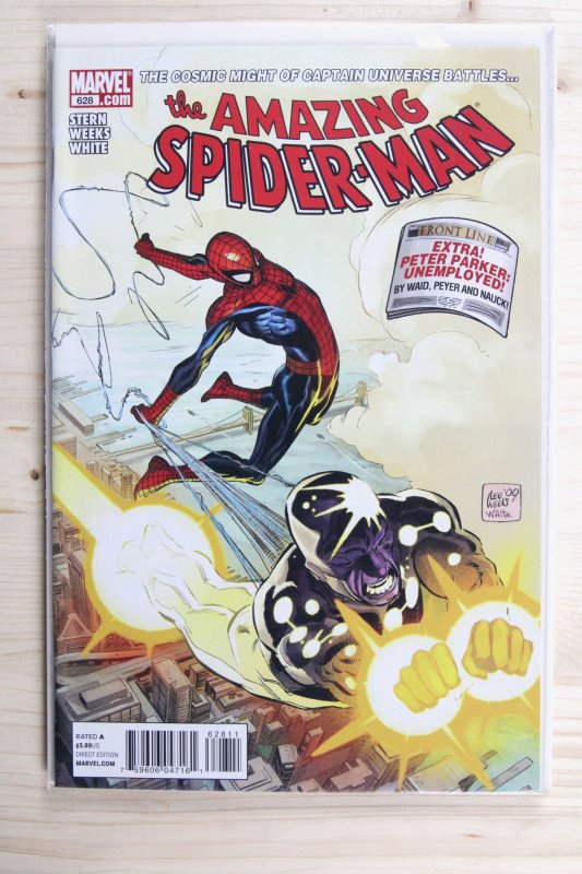 The Amazing Spider-Man #628 (Marvel Comics, 2010), raw comic book in NM 9.4 condition — front cover