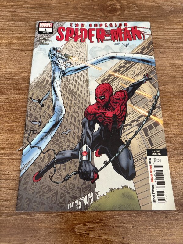 The Superior Spider-Man #1 (Marvel Comics), raw comic book in FN/VF condition — front cover