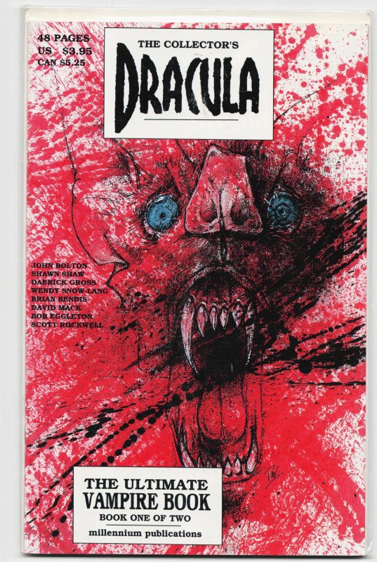 Collector's Dracula #1 (1994), raw, ungraded comic book — front cover