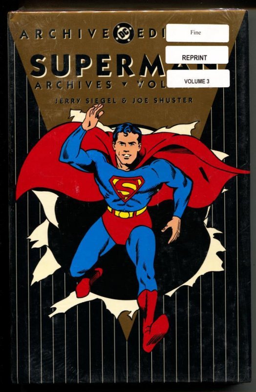 Superman Archives #3, raw, ungraded comic book — front cover