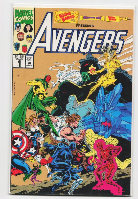 The Avengers Collector's Edition (1993) the Avengers (Marvel Comics, 1993), raw, ungraded comic book — front cover