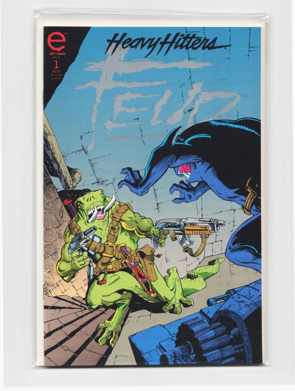 Feud #1 (Image Comics, 1993), raw, ungraded comic book — front cover