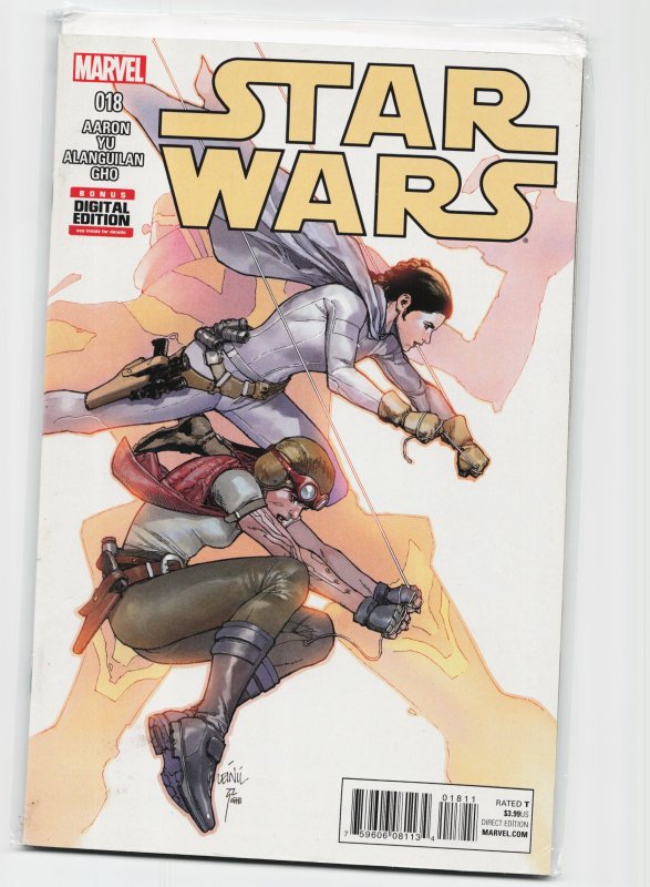 Star Wars #18 (Marvel Comics, 2016), raw, ungraded comic book — front cover