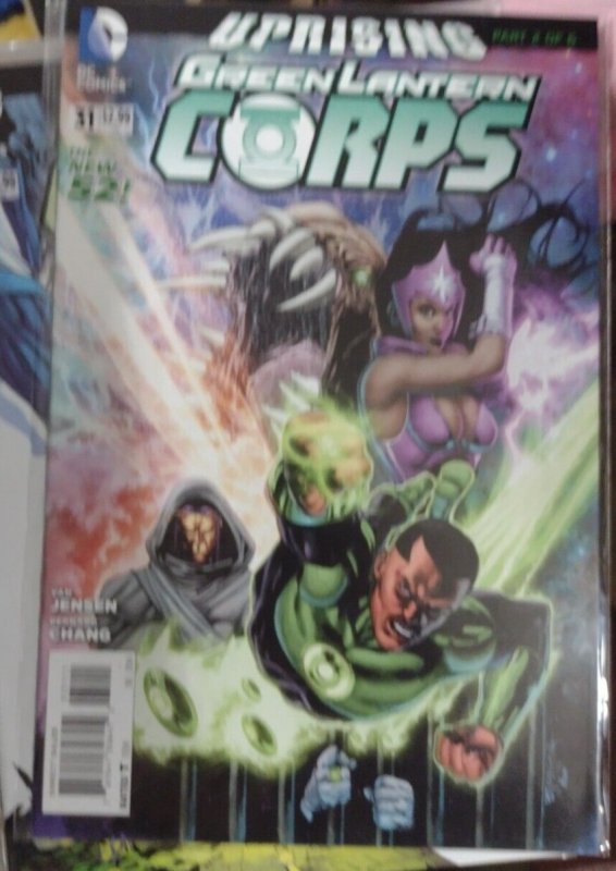 Green Lantern Corps #31 (DC Comics, 2014), raw, ungraded comic book — front cover