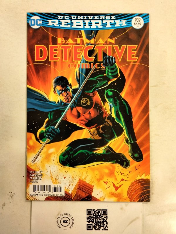 Detective Comics #939 (DC Comics), raw comic book in NM condition — front cover